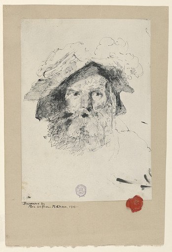 Head of a Bearded Man