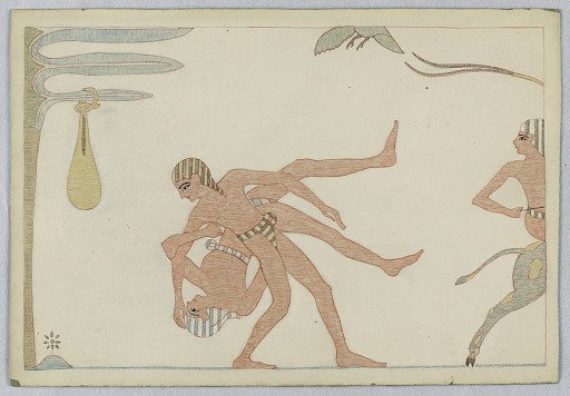 The Thieves and the Ass, Illustration for Aesop's Fables