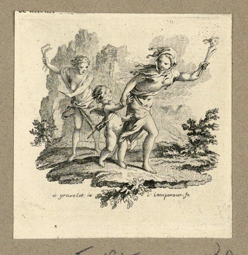 Cupid Blind-Folded and Led by Foolishness