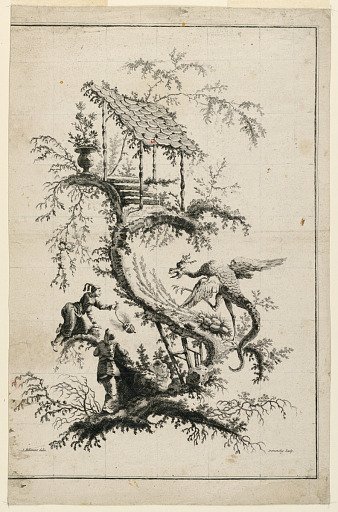 Plate, from Suite de Jeu Chinois