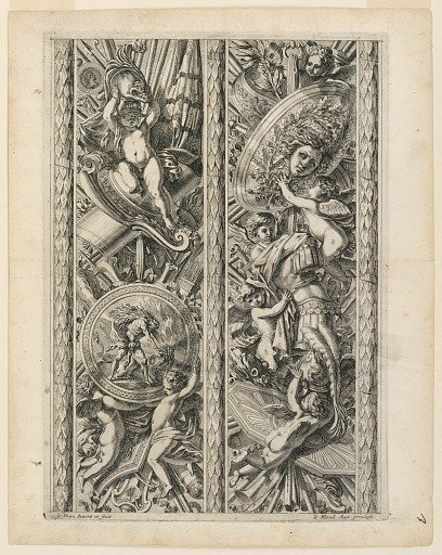 Set of Trophies, from "Trophey a l'Antique"