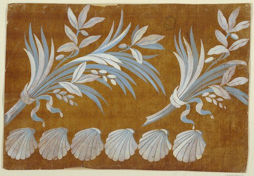 Design for a Woven Border of the "Fabrique de St. Ruf"
