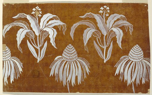 Design for an Embroidered or Woven Fabric of the "Fabrique de St. Ruf"