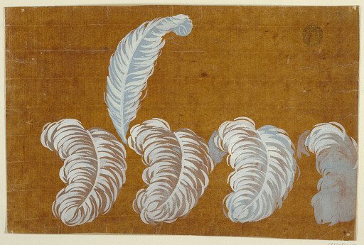 Design for an Embroidery or Woven Fabric of the "Fabrique de St. Ruf"