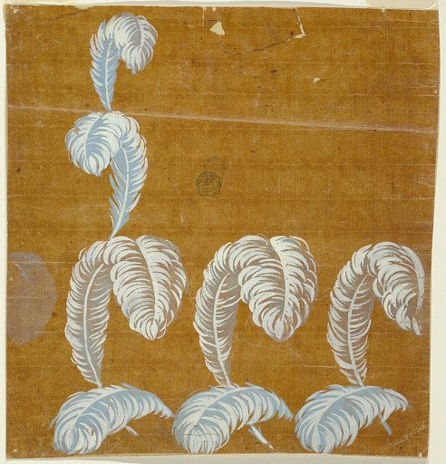Design for an Embroidery or Woven Fabric of the "Fabrique de St. Ruf"