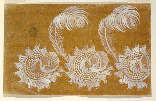 Design for an Embroidery or Woven Fabric of the "Fabrique de St. Ruf"
