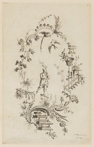 Plate 4, from "A New Book of Chinese Ornaments"