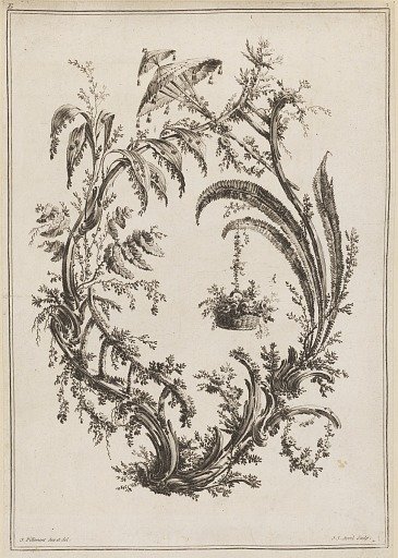 Trees With Basket and Parasol