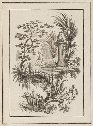 Figures in Garden