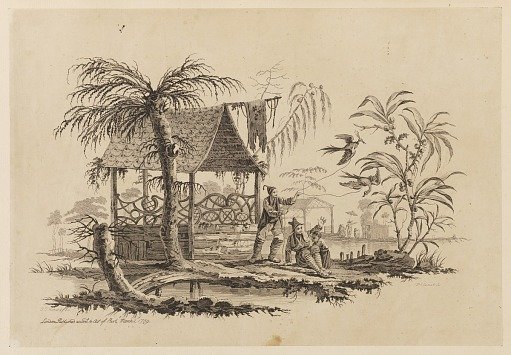 Figures Flying a Kite