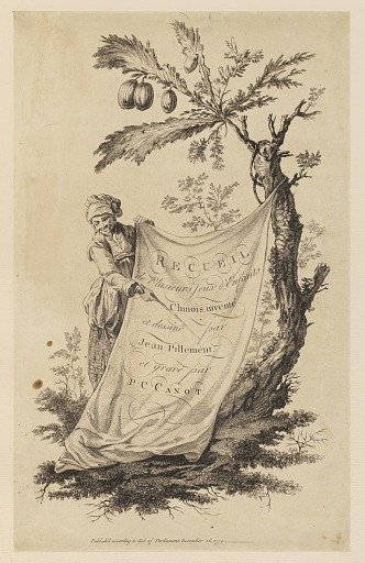 Title Page, "Recueil de Plusieurs Jeux d'Enfants Chinois"