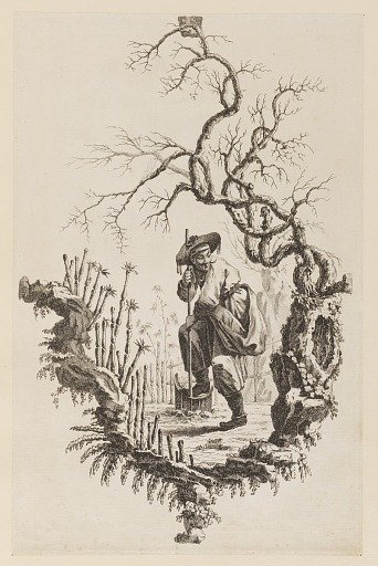 Figure and Bough