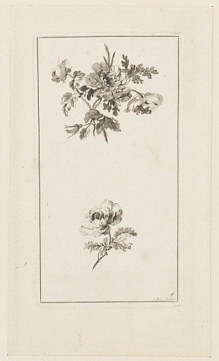 Flower Boughs, from "Divers Bouquets d'Aprés Nature"