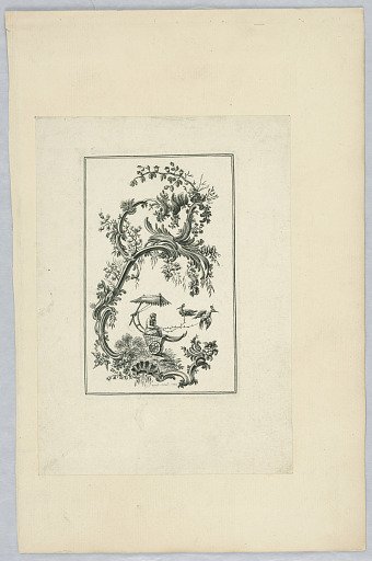 Figure in Cart With Birds