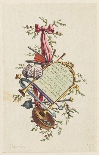Title Page, from "Recueil Des Trophies Chinoises"