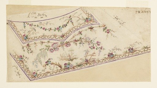 Design for Embroidered Waistcoat