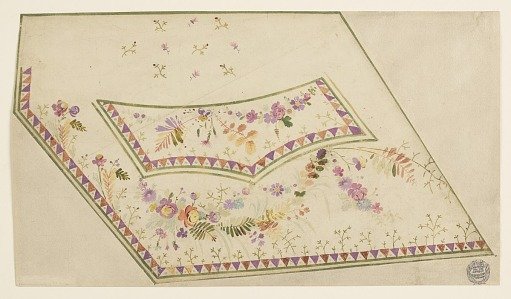 Design for Embroidered Waistcoat