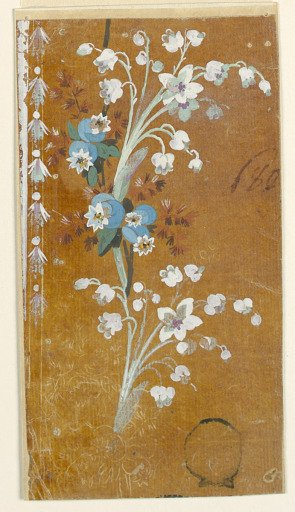 Design for the Embroidered Decoration of a Man's Waistcoat of the "Fabrique de St. Ruf"