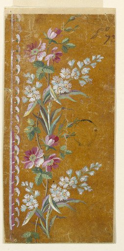 Design for an Embroidered Border of the "Fabrique de St. Ruf"