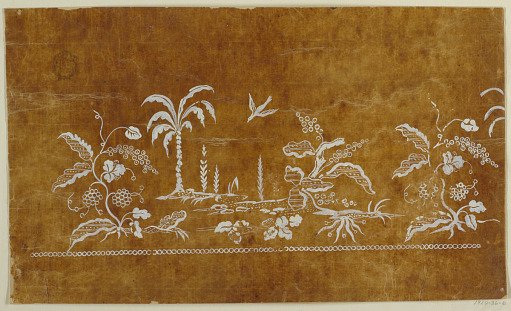 Design for an Embroidered or Woven Border of the "Fabrique de St. Ruf"
