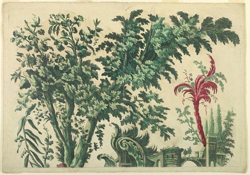 Top Part of an Ornamental Panel