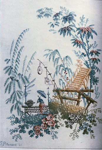 Nouvelle suite de cahiers arabesques chinois a l'usage des dessinateurs et des peintres, no.1