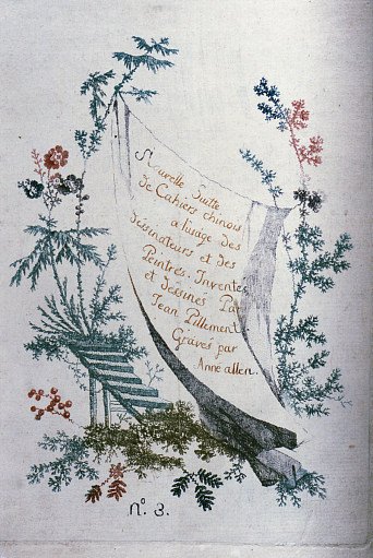 Nouvelle suite de cahiers chinois a l'usage des dessinateurs et des peintres, no. 3