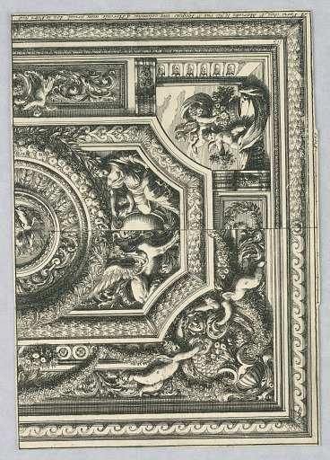Ceiling, from "Nouveaux Ornemens ou Plaffons"