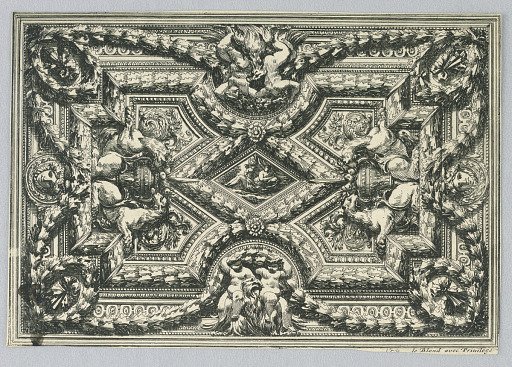 Ceiling, from "Plafonds Modernes"