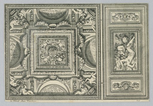 Ceiling, from "Plafonds Modernes"