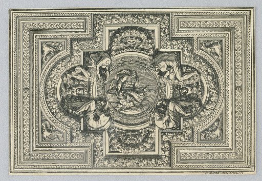 Ceiling, from "Plafonds Modernes"