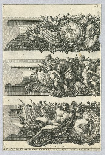 Design for Painted Frames, from "Bordures de Tableau"