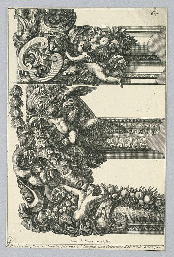 Design for Painted Frames, from "Bordures de Tableau"