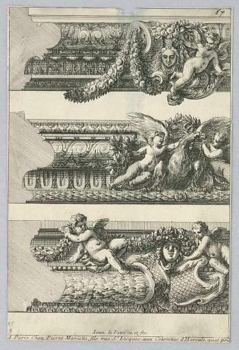 Design for Painted Frames, from "Bordures de Tableau"