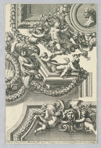 Design for Painted Frames, from "Bordures de Tableau"