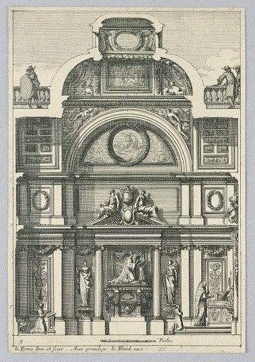Design for a Chapel with a Sepulchral Monument