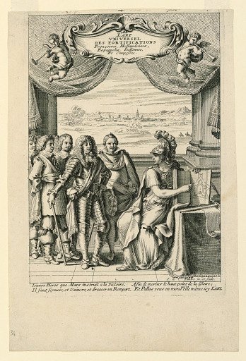 Title Page, from "L'Art Universel des Fortifications Françoises, Hollandoises, Espagnoles, Italiennes et Composées"