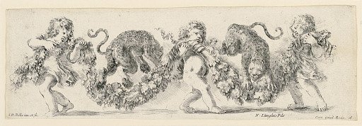 Ornamenti di fregi e fogliami