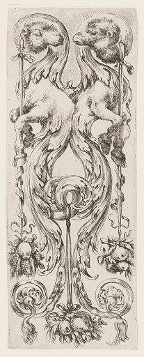 Plate, from Ornamenti o Grottesche (Ornaments or Grotesques)