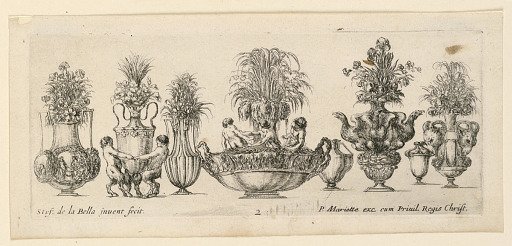Vases, from "Raccolta di Vasi Diversi"
