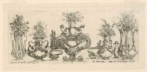 Eight Vases, from "Raccol