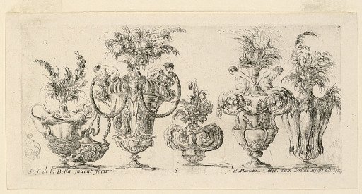 Six Vases, from "Raccolta