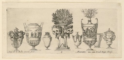 Eight Vases, from "Raccol