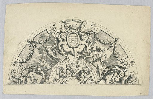 Design for a Fan, No. 1 from "Dessins d'Eventails et Ecrans"