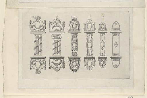 Design for Six Metal Book Clasps