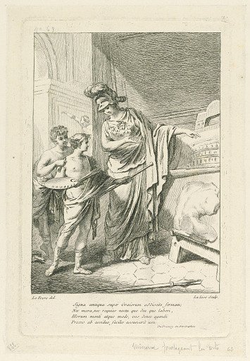 Minerva Protecting the Arts