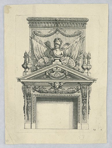 Cheminée, Plate 14 from Set