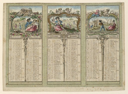 Almanac for 1789