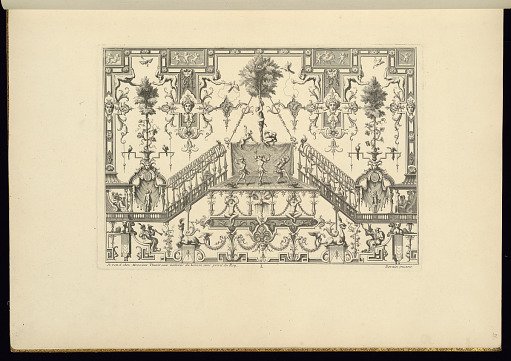 Panel Design of Grotesque Ornaments