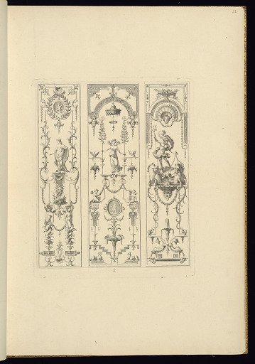 Panel Designs of Grotesque Ornamentation